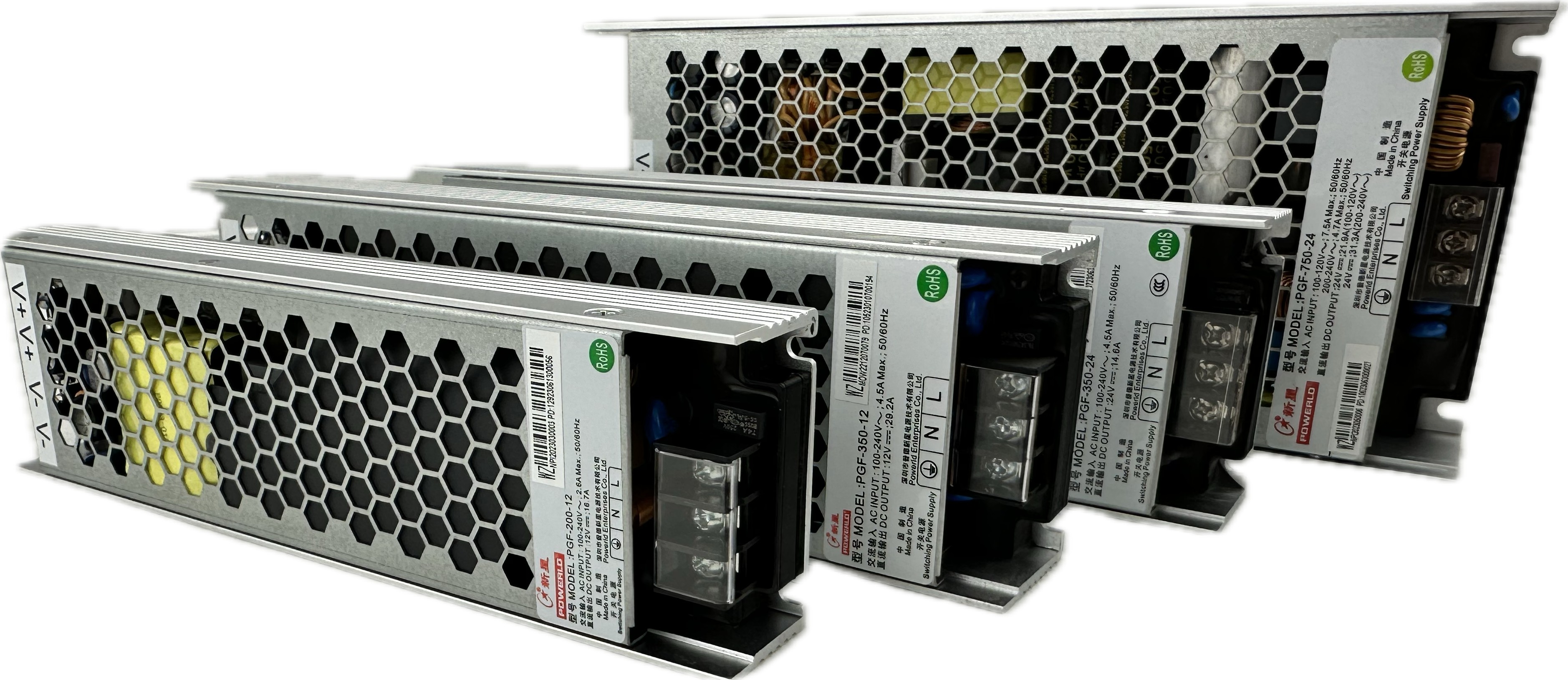 PGF半灌胶系列电源（200~800W）